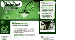 Desktop Screenshot of absolutelyabsinthe.com